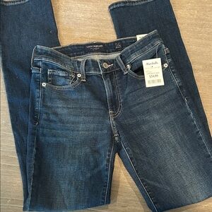 Lucky Brand Women's Mid Rise Straight Leg Jeans